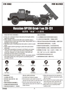 9P138 GRAD-1 ON ZIL-131 1/35