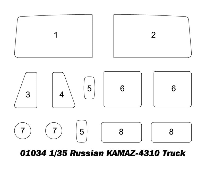 KAMAZ-4310 TRUCK 1/35