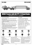 M983 TRACTOR W/AN/TPY-2 XBAND RADAR 1/35