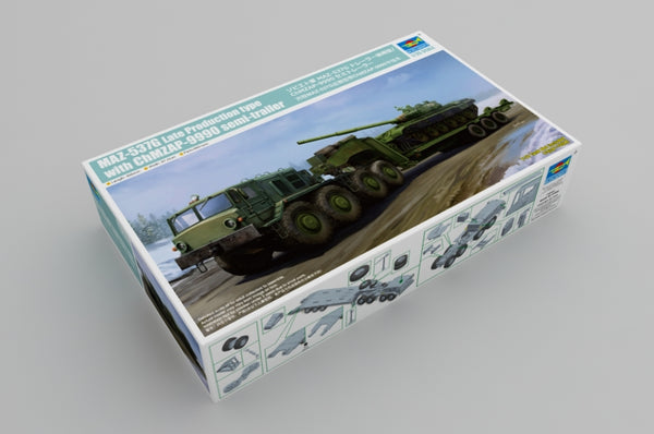 MAZ-537G LATE PROD W/ CHMZAP-9990 1/35