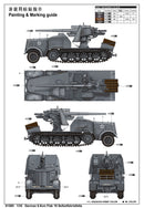 8.8CM FLAK 18 SELBSTFAHRLAFETTE 1/35