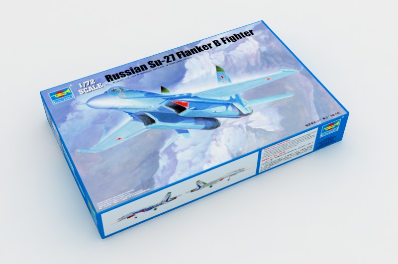 SU-27 FLANKER B     FIGHTER 1/72