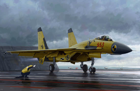 J-15 WITH FLIGHT    DECK