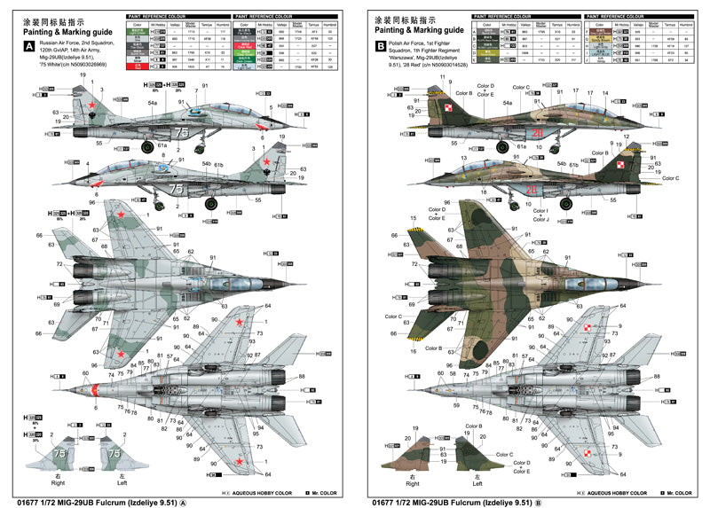 MIG-29UB FULCRUM    (IZDELIYE 9.51)