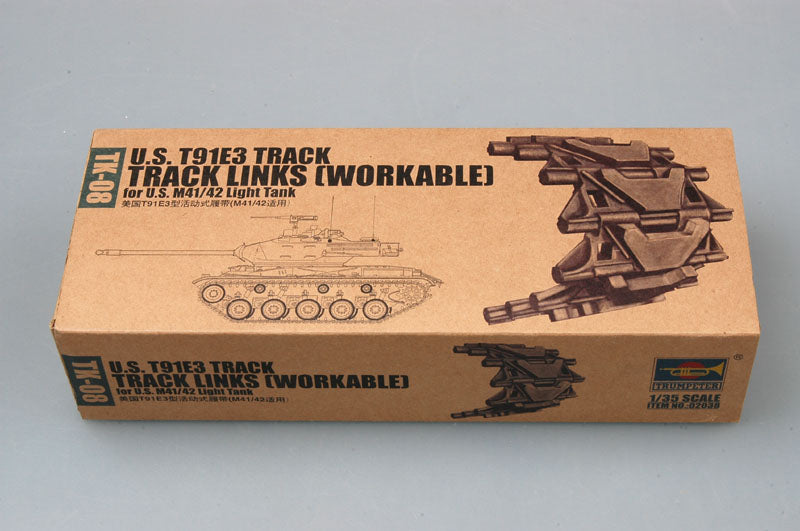 T91E3 TRACK FOR US M41/42 LIGHT TNK