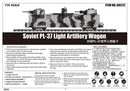 SOVIET PL-37 LIGHT ARTILLERY WAGON