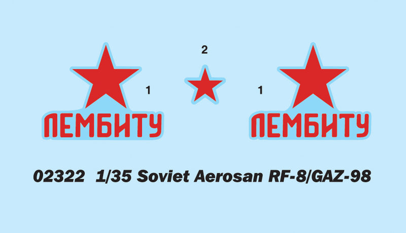 SOVIET AEROSAN RF-8 1/35