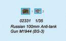 RUSSIAN 100MM ANTI- TANK GUN M1944