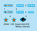 SOVIET GAZ-67B MILITARY VEHICLE