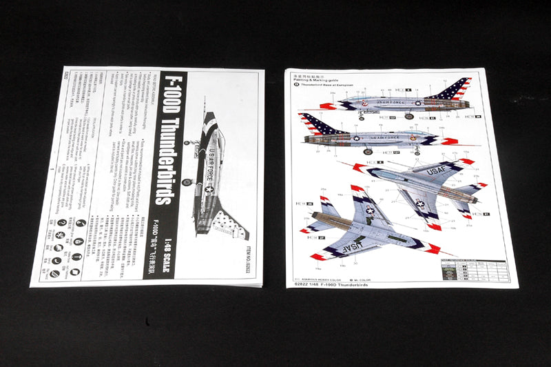 F-100D IN THUNDERBIRDS LIVERY 1/48