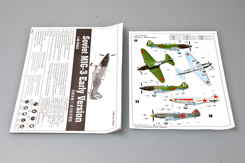 SOVIET MIG-3 EARLY VERSION 1/48