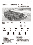 SWEDEN STRV 103B MBT 1/35