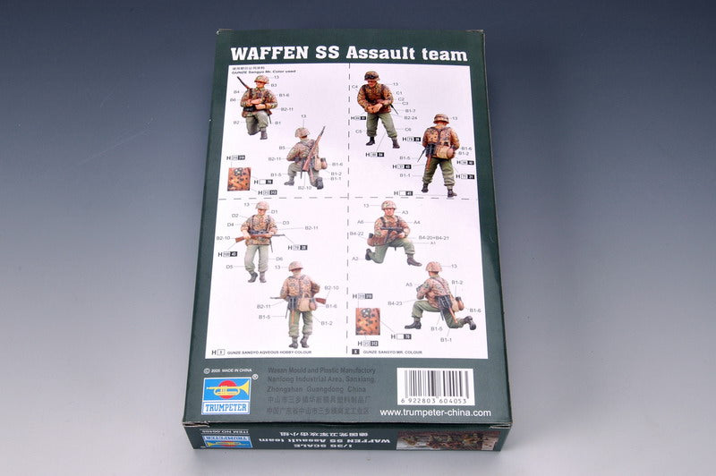 WFFEN SS ASSAULT TEAM 1/35