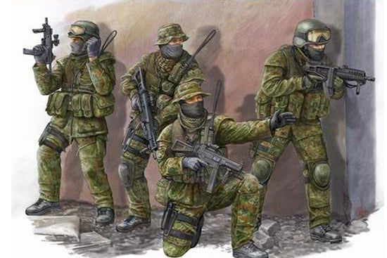 MODERN GERMAN KSK COMMANDOS 1/35