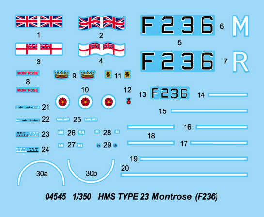 HMS-MONTROSE (F236) 1/350