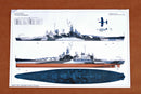 BB-55 N.CAROLINA BATTLESHIP 1/350