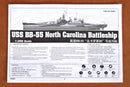 BB-55 N.CAROLINA BATTLESHIP 1/350