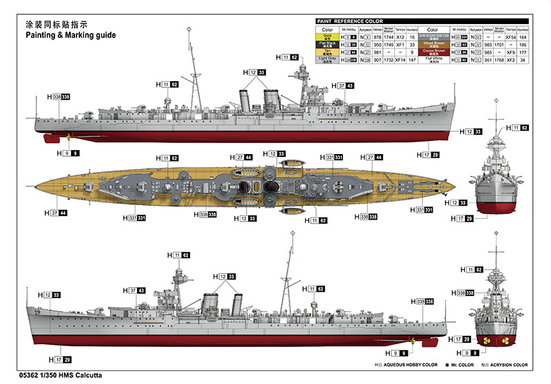 CALCUTTA 1/350