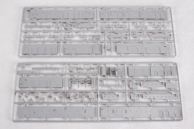 USS Ticonderoga CV14 Aircraft Carrier Model Kit