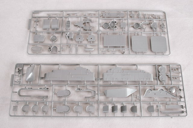 USS Ticonderoga CV14 Aircraft Carrier Model Kit