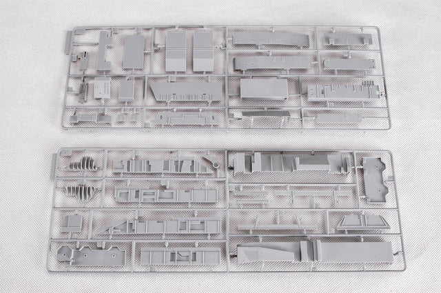 USS Ticonderoga CV14 Aircraft Carrier Model Kit