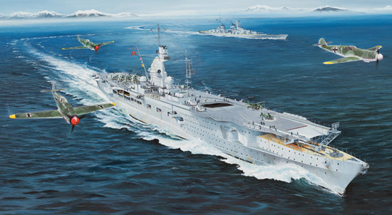 Trumpeter German Navy Aircraft Carrier Dim Peter Strassen Model Ships
