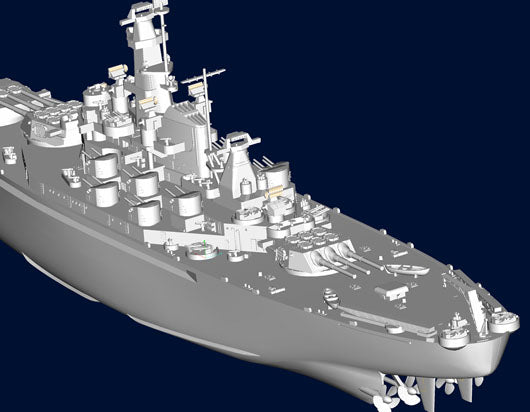 Trumpeter 1/700 USS Alabama BB60 Battleship Model Kit