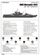 HMS WARSPITE 1942 1/700