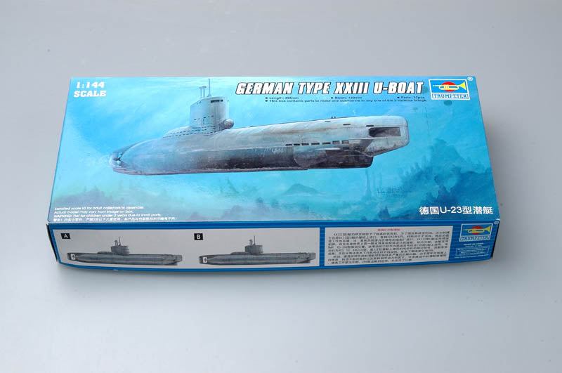 GERMAN TYPE XXIII U-BOAT 1/144