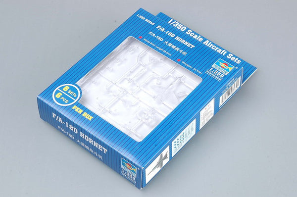 Trumpeter 1/350 F/A18D Hornet Aircraft Set for USN Carriers (6-Box)