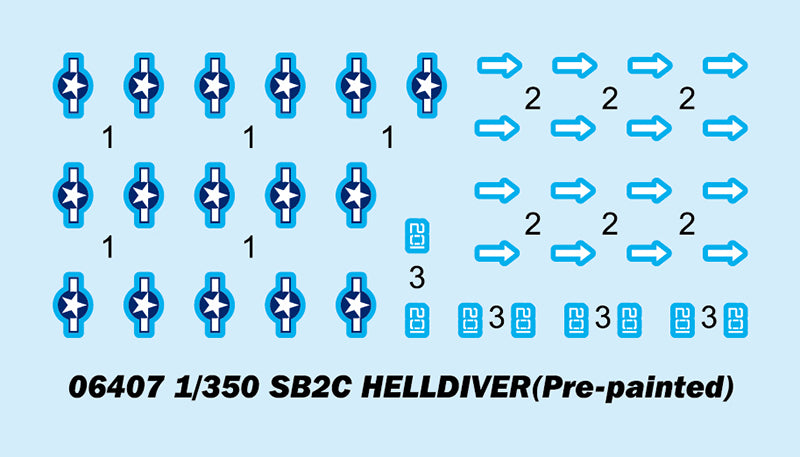 Trumpeter SB2C HELLDIVER(Pre-painted)