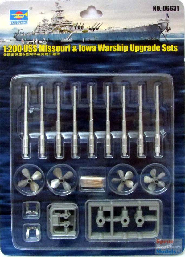 MISSOURI&IOWA WARSHIP UPGRADE SETS 1/200