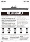 USS ENTERPRISE CV-6 1/700