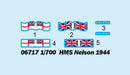 HMS NELSON 1944 1/700