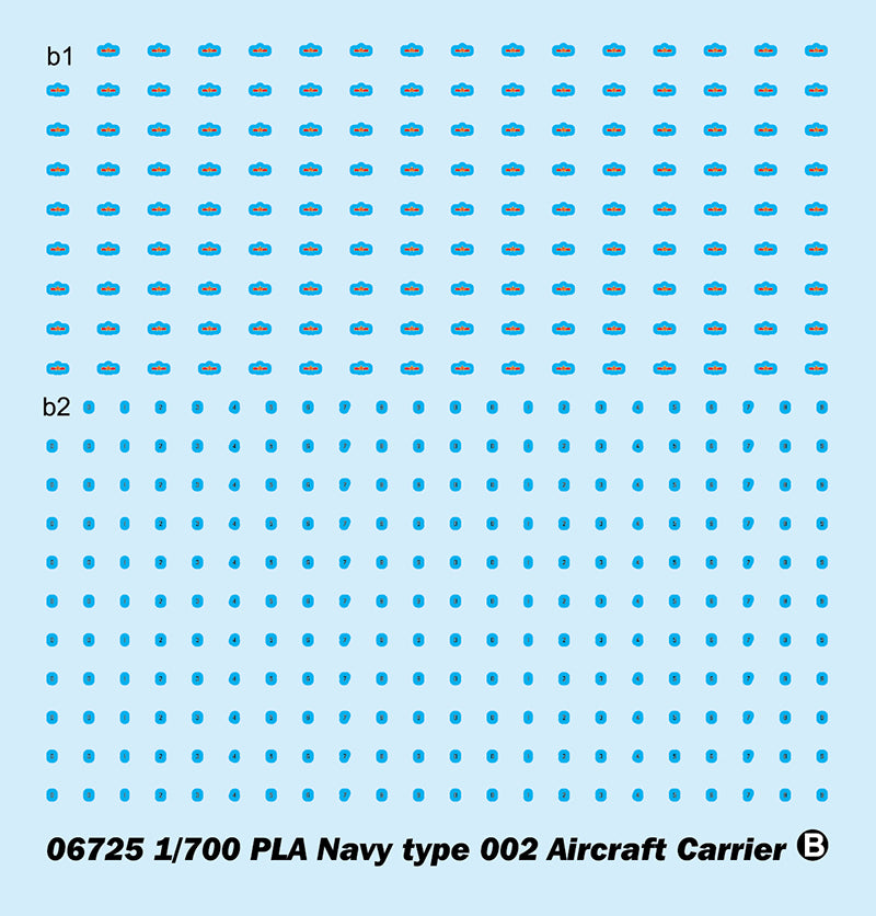 PLA NAVY TYPE 002 AIRCRAFT CARRIER 1/700