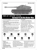 GERMAN PZ.SFL.IVA DICKER MAX 1/72