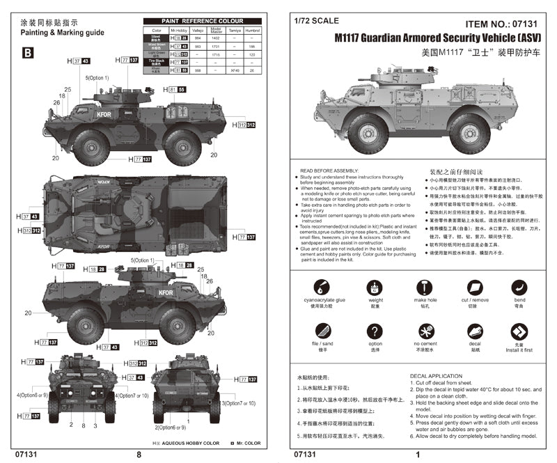 M1117 GUARDIAN ASV 1/72