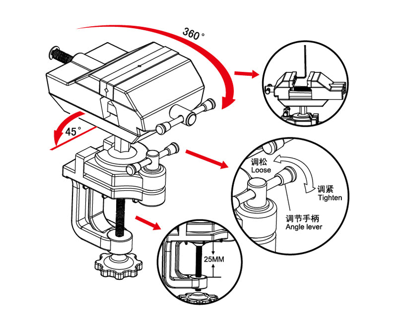 MINI VISE (FIXED)