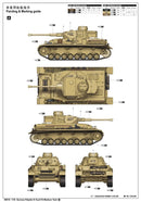 Trumpeter German Pzkpfw IV Ausf.F2 Medium Tank Model Kit