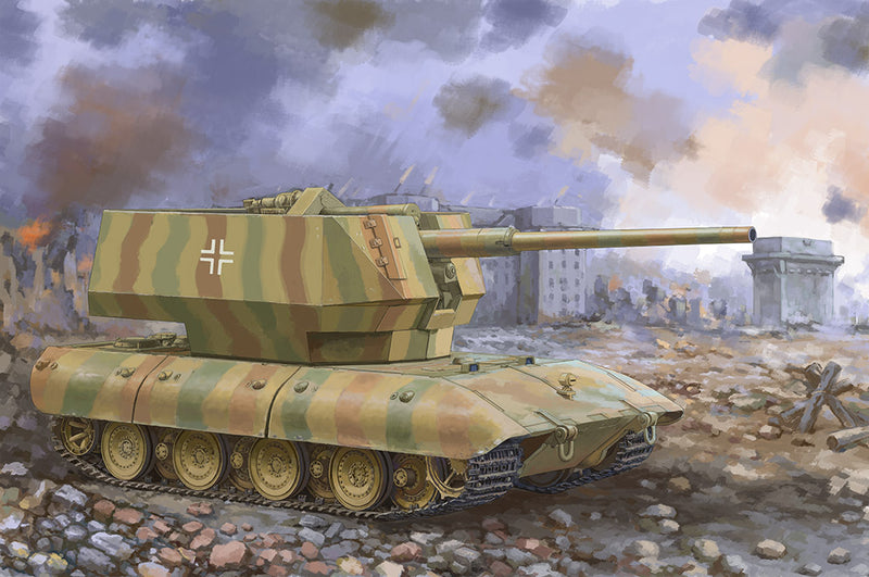 E-100 FLAKPANZER W/ 12.8CM FLAK 40