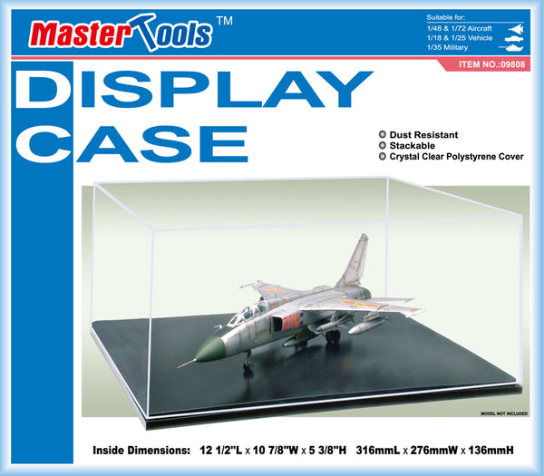 Trumpeter Showcase for 1/18 Autos, 1/48 Planes and 1/35 Black Base Tanks