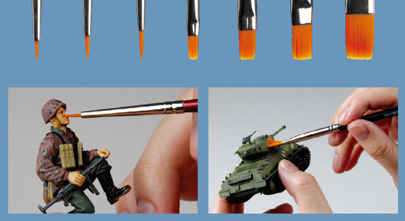 Trumpeter Modeling Brush 7 pcs