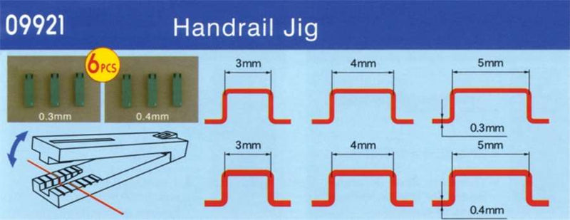 Trumpeter Handrail Jig