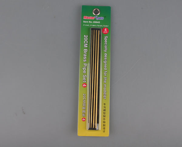 20CM BRASS PIPE SET 4: 1.1,1.6,2.1,2.6
