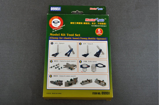 MODEL KIT TOOL SET (CLAMP,BOTTLE OPENER)