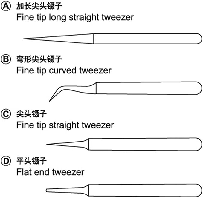 TWEEZERS SET