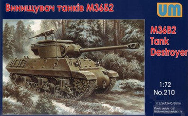 1/72 Uni Model M36B2 Tank destroyer