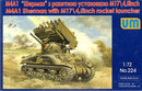 1/72 Uni Model Tank M4A1 with M17/4.5inch rocket launcher