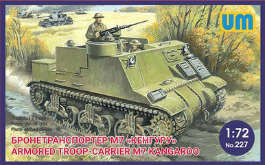 1/72 Uni Model Armored troop-carrier M7 Kangaroo