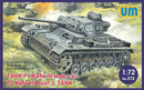 1/72 Uni Model Tank PanzerIII Ausf L with protective screen